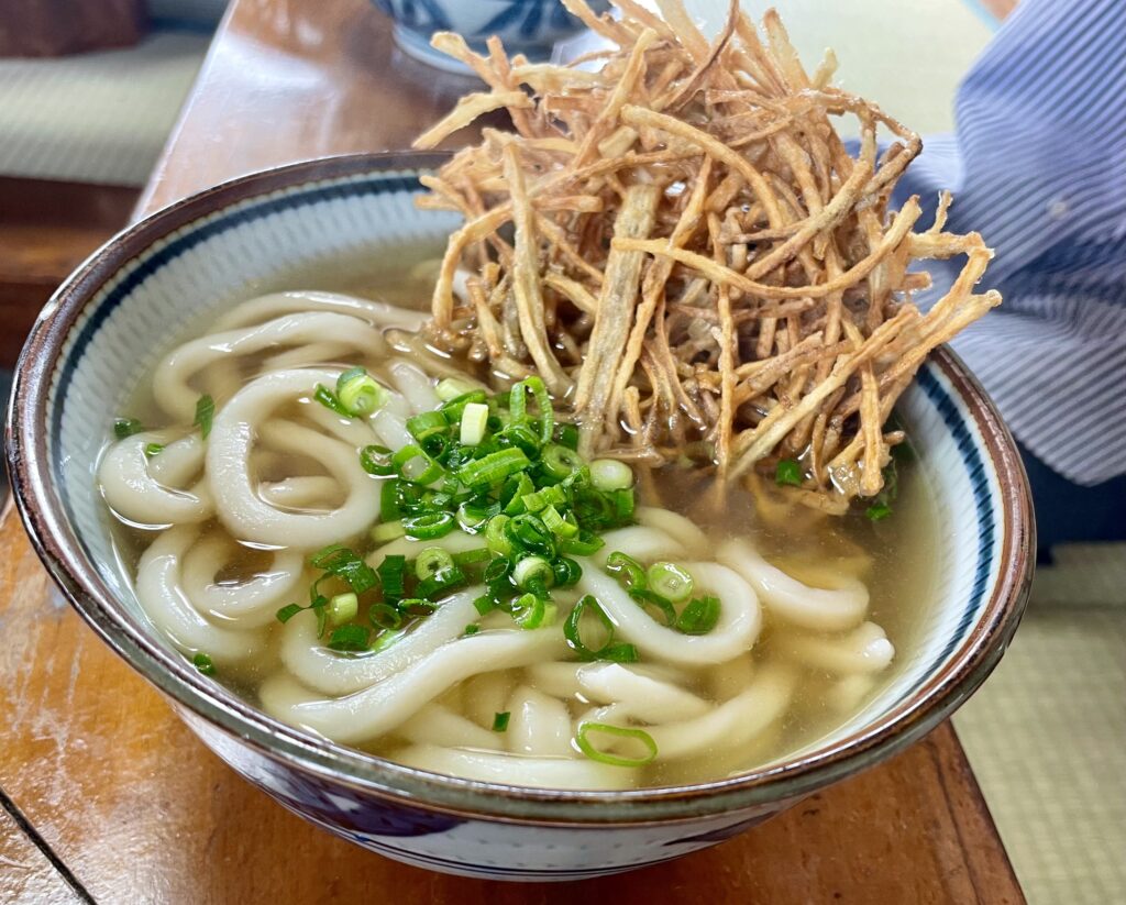 宮崎で食べたうどん